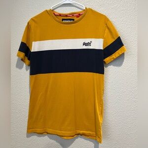 Superdry The Orange Label Stripe T-shirt, M